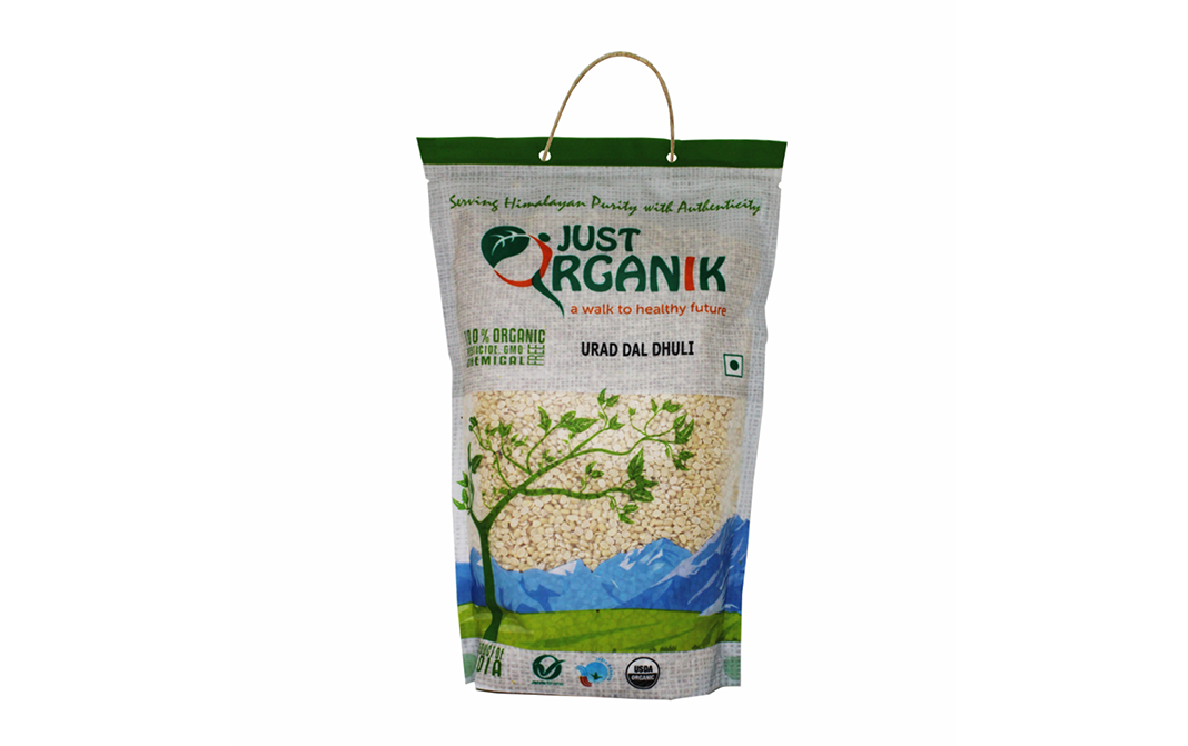 Just Organik Urad Dal Dhuli   Pack  1 kilogram
